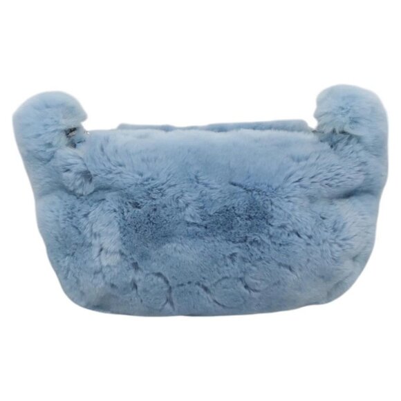 CHANEL Chain Shoulder Bag Blue CC Auth PP307V - Picture 11 of 15